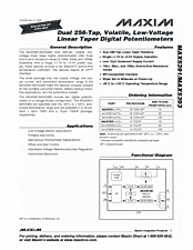 DataSheet MAX5393M pdf